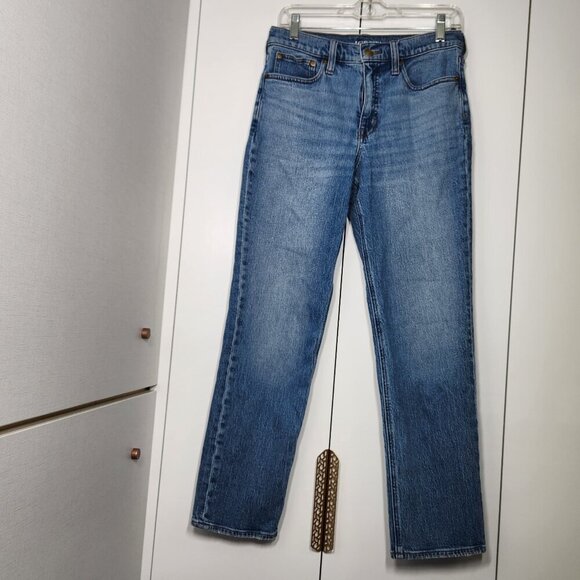 J.Crew Pants - J.Crew Mid-Rise 90'S Classic Straight Leg Jeans Women's Size 27